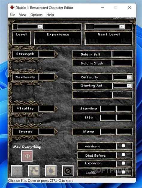 diablo 2 resurrected char editor.